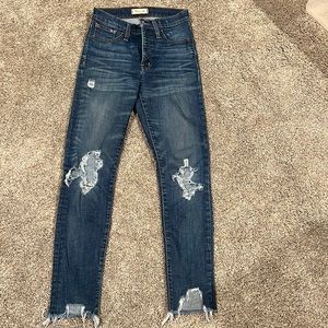 Madewell skinny leg 9’’